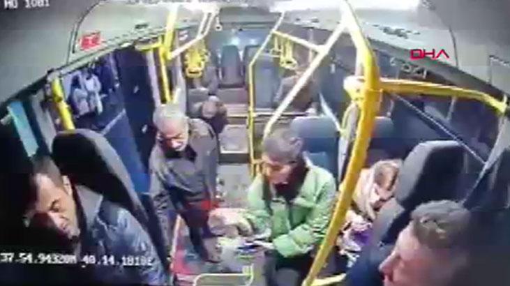 Bebek arabalı aile otobüse alınmadı! O anlar kamerada