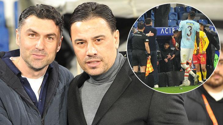 Kayserispor – Başakşehir maçında Çağdaş Atan – Burak Yılmaz gerilimi! ‘Kimse konuşamaz’