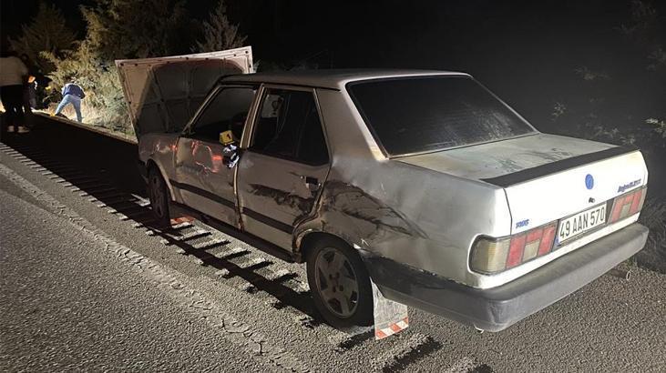 Karayolunda arızalanan otomobile TIR çarptı! 1 kişi hayatını kaybetti