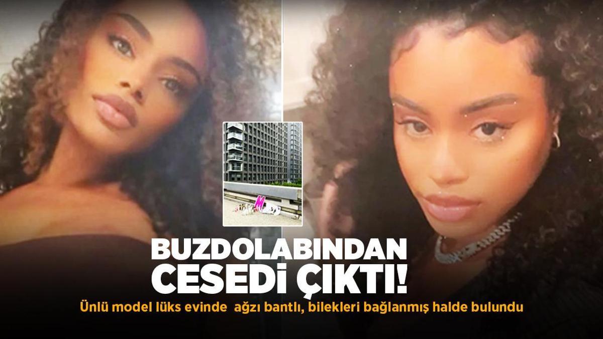 Ünlü model dairesinde ölü bulundu: Buzdolabında kan donduran manzara!