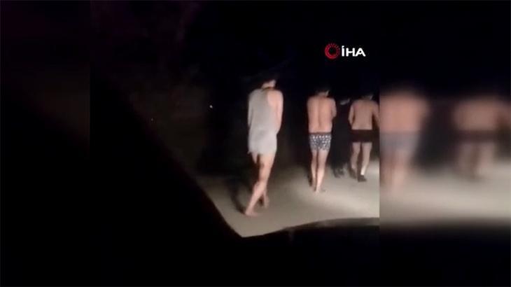 Görüntüler tepki çekti! Sırbistan göçmenleri yarı çıplak sınır dışı etmekle suçlanıyor