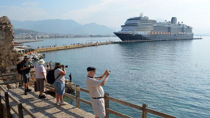 Kruvaziyer turizminde yıllar sonra ilk: Yolcu sayısı 20 bin civarına ulaştı