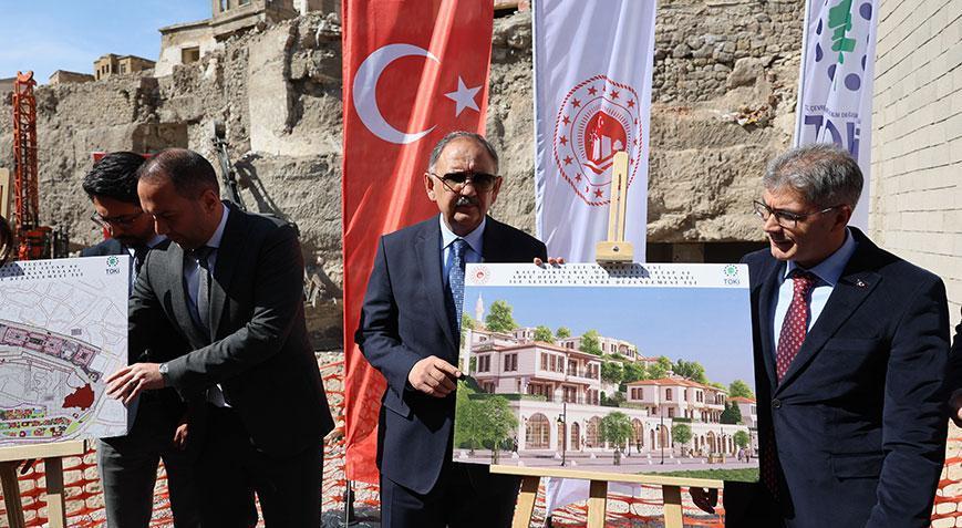 Bakan Özhaseki Kale Projesi’ni inceledi: Niğde’mizin en önemli yeri