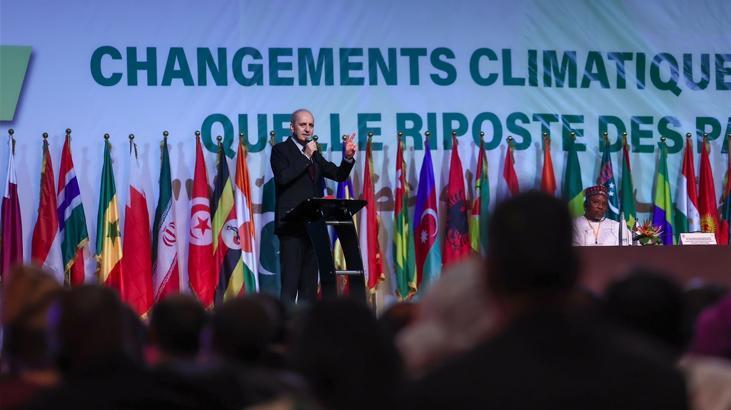 TBMM Başkanı Kurtulmuş, Fildişi Sahili Senato Başkanı Camara ile görüştü