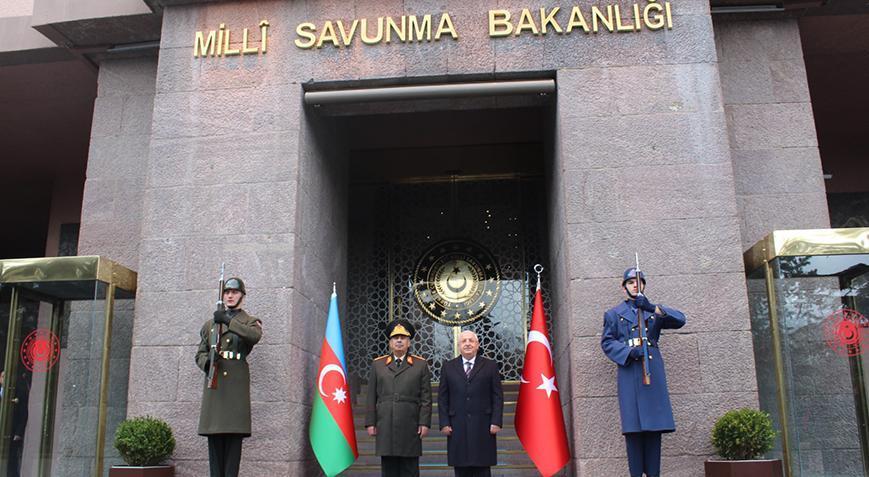 Bakan Güler, Azerbaycanlı mevkidaşı ile görüştü