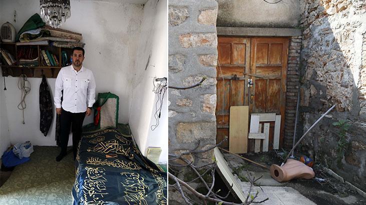 Kaderine terk edilen türbe için Antalya Valisi’nden talimat
