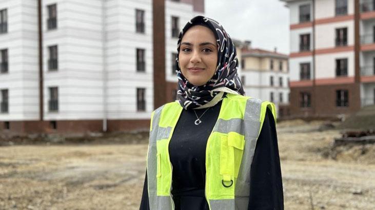 Kaymakam desteğiyle okuyan Sebila, mühendis oldu