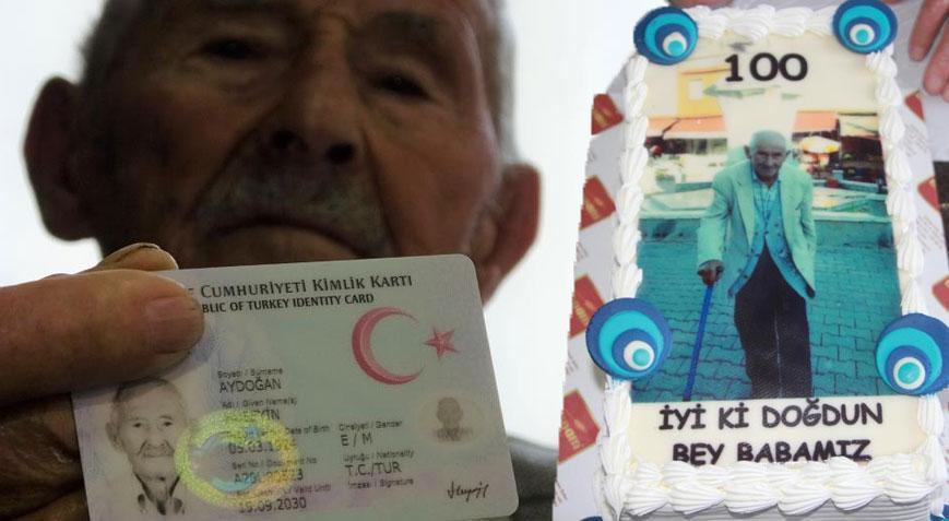 4 çocuk, 29 torun sahibi! 100 yaşında sürpriz doğum günü