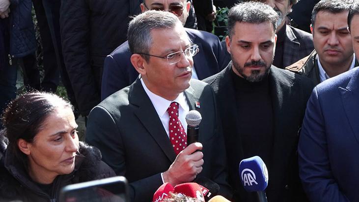 CHP lideri Özel: Filistin’deki gözyaşının durmasını diliyoruz