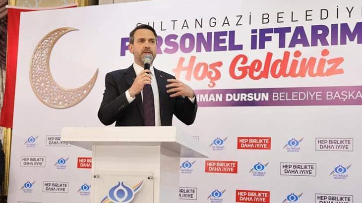 Bakan Bayraktar, belediye personeliyle iftar yaptı