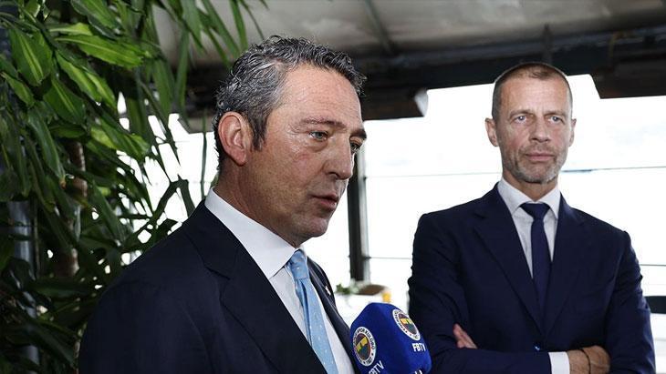 UEFA Başkanı Aleksander Ceferin, Fenerbahçe maçını izledi!