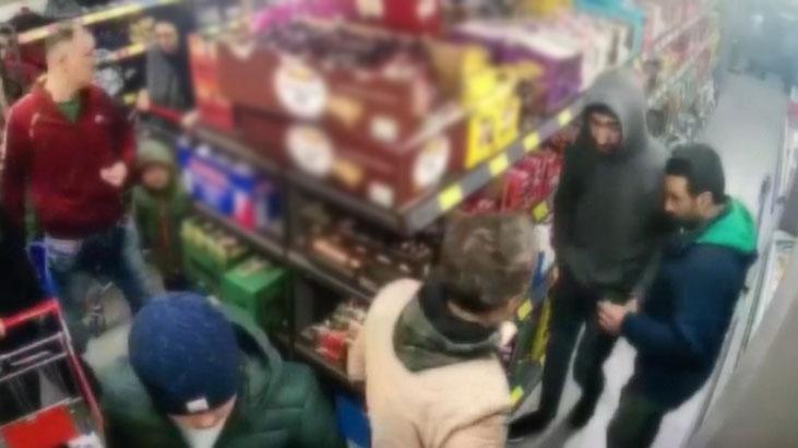 Yer: Esenyurt! Market reyonlarının arasında uyuşturucu alışverişi