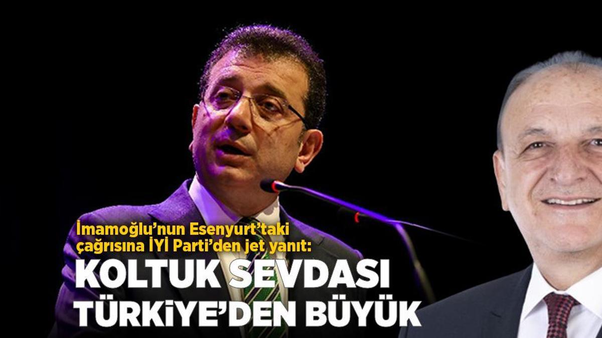 İYİ Parti’den İmamoğlu’na ‘DEM Parti’ tepkisi: Koltuk sevdası Türkiye’den büyük