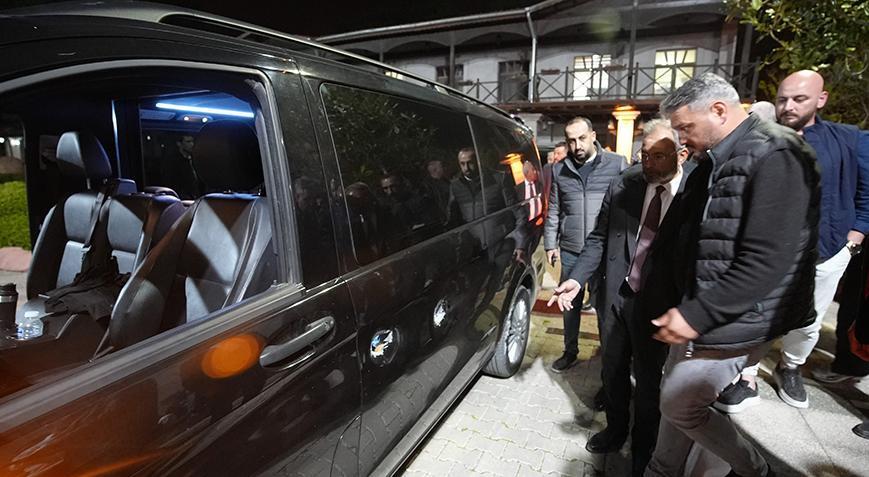 Tarsus Belediye Başkanı Bozdoğan’ın aracına silahlı saldırı