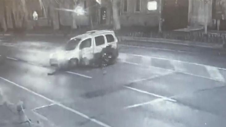 Beşiktaş’ta feci kaza! Hatalı dönüş yapan araca motosiklet çarptı