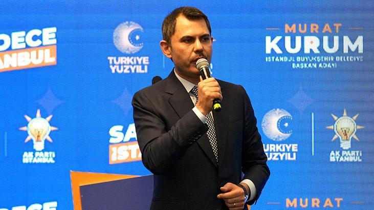 İBB Başkan Adayı Murat Kurum: 6 ayda mevcut belediyenin yapamadığını yapacağız