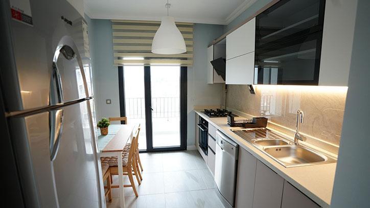 Kentsel Dönüşüm Projesi’ndeki örnek daireler tanıtıldı