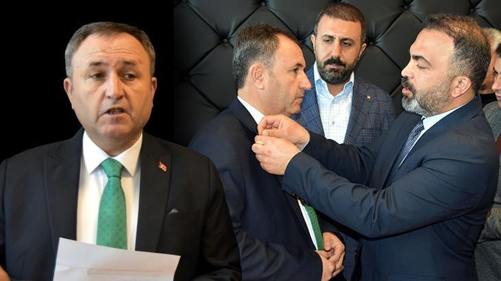 Belediye başkan adayı seçime 2 gün kala CHP’den istifa edip AK Parti’ye geçti