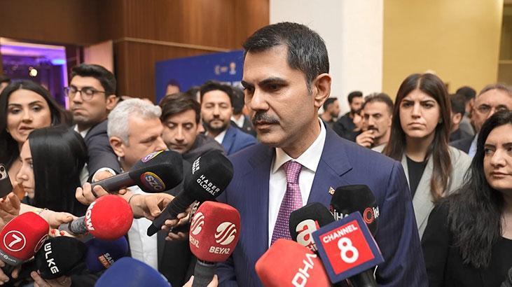 Murat Kurum gazetecilerin sorularını yanıtladı