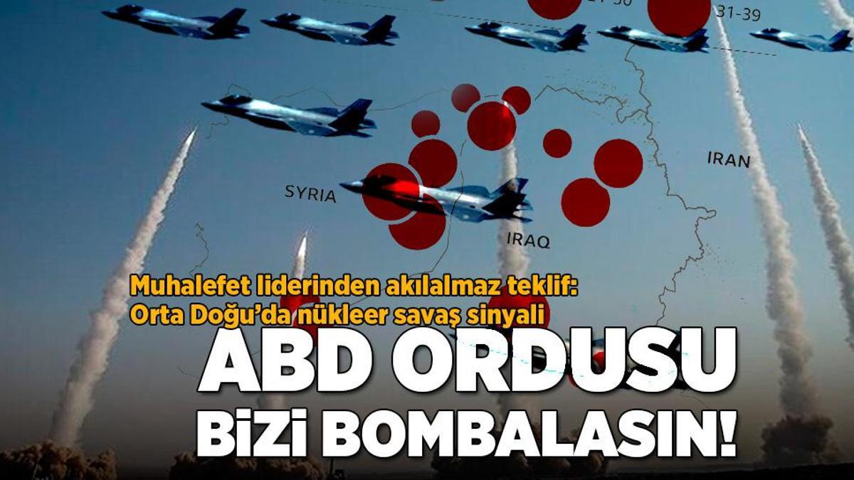 Gazze’deki savaşta son durum… Dünyada son dakika… ‘ABD ordusu bizi bombalasın’ Muhalefet liderinden akılalmaz teklif: Orta Doğu’da nükleer savaş sinyali