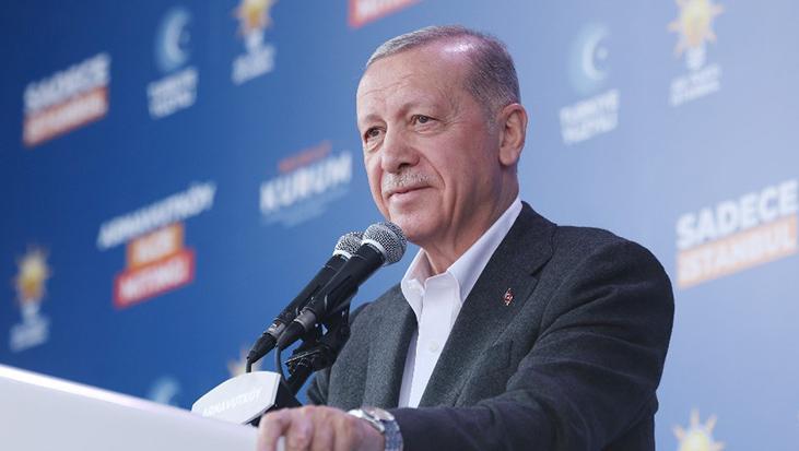 Erdoğan: Şehrin kaynaklarını bavul bavul paralarla yağmaladılar