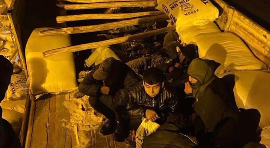 Kalkan-18 operasyonlarında 599 düzensiz göçmen yakalandı