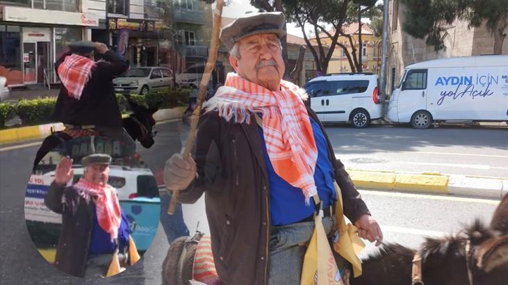 Eşekli seçim çalışmasıyla dikkat çekmişti: 11 adayı geride bırakmayı başardı