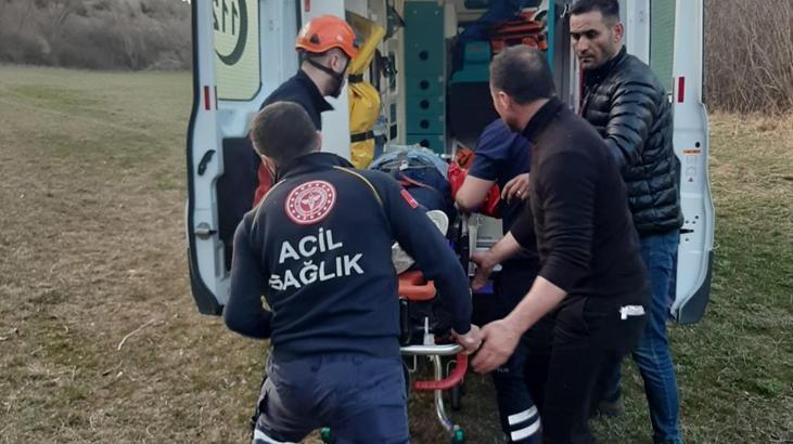 Gümüşhane’de feci kaza! Yolcu minibüsü uçuruma devrildi: Yaralılar var