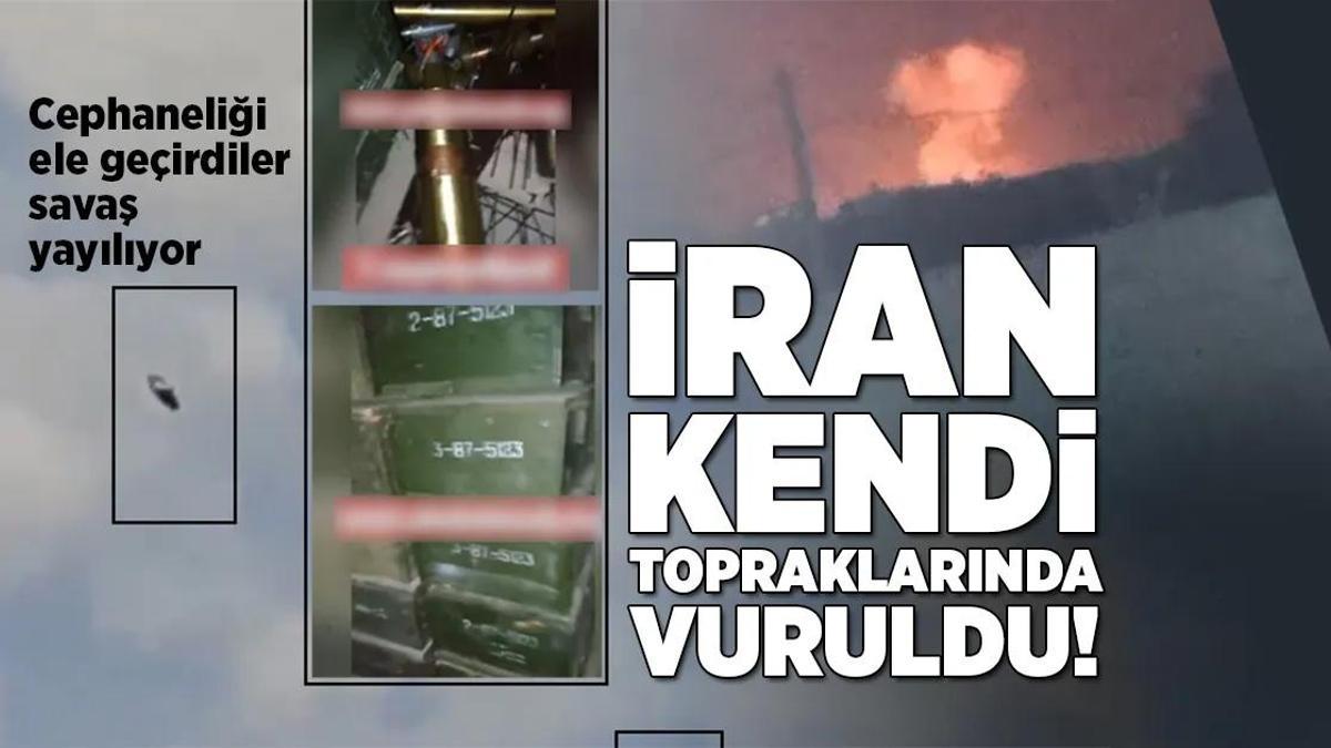 Gazze’de son durum… İran bu kez kendi topraklarında vuruldu! Cephaneliği ele geçirdiler, savaş yayılıyor