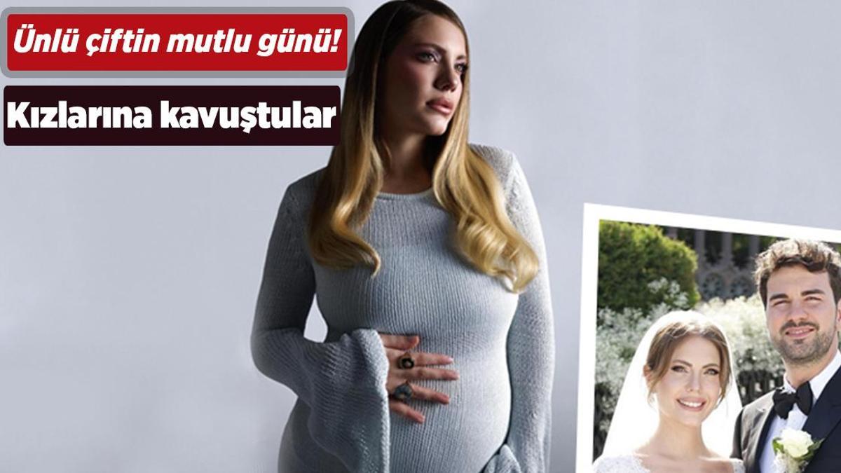 Eda Ece ve Buğrahan Tuncer’in mutlu günü! Kızlarına kavuştular