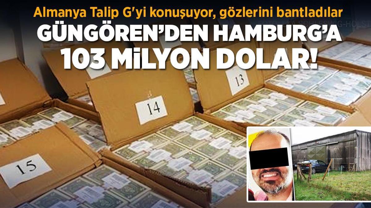 Güngören’den Almanya’ya sahte 103 milyon dolar! Koli koli paralar yakalandı