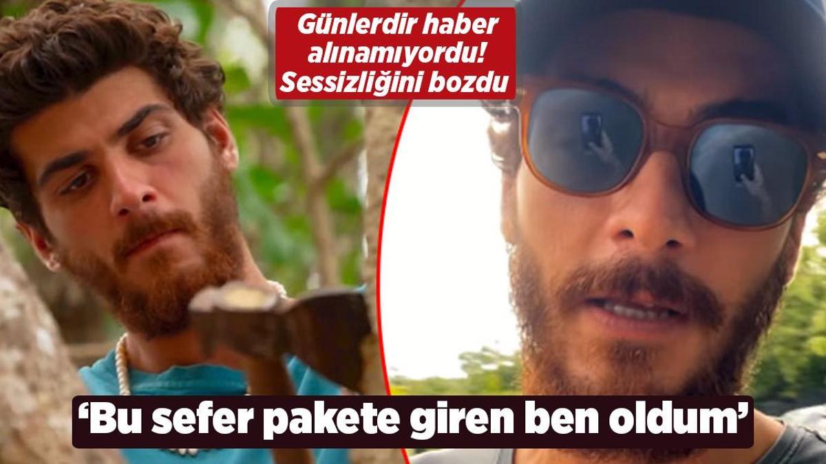 Survivor’a veda eden Yiğit Poyraz sessizliğini bozdu! ‘Bu sefer pakete giren ben oldum’