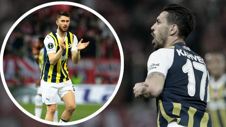 Fred ve İsmail Yüksek, Fenerbahçe’yi tura ortak etti! Olympiakos taraftarını İrfan Can Kahveci susturdu