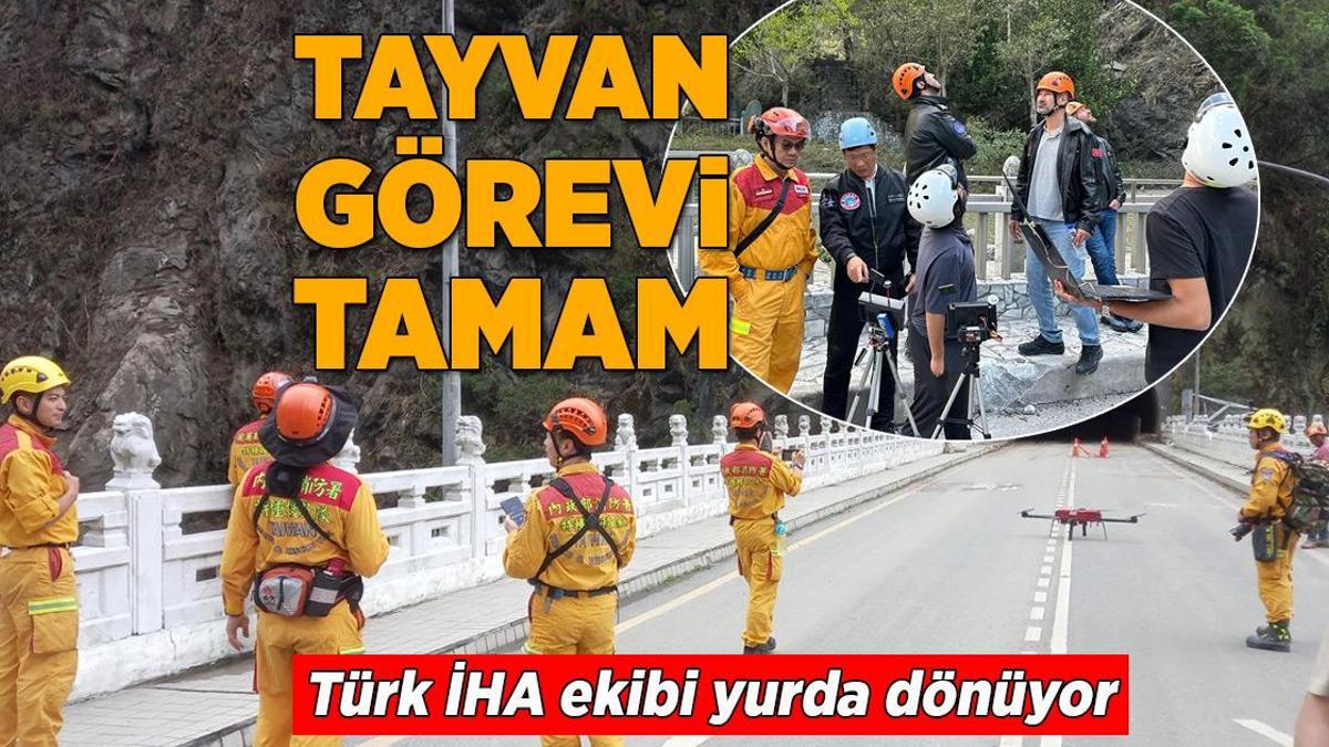 Tayvan görevi tamam! Türk İHA ekibi Türkiye’ye doğru yola çıktı
