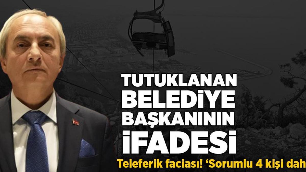 Antalya’da teleferik faciası! Tutuklanan Kepez Belediye Başkanı Mesut Kocagöz’ün ifadesi ortaya çıktı