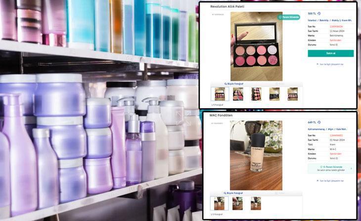 Kozmetikte ikinci el dönemi! İlan sitelerinde satışa başladılar