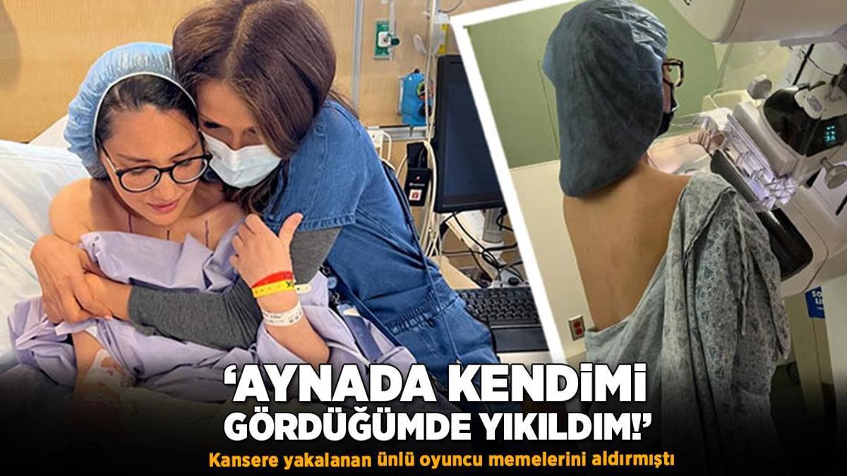 Kanser nedeniyle iki memesini de aldırmıştı! ‘Aynada kendimi gördüğümde yıkıldım’