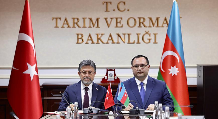 Tarım ve Orman Bakanı İbrahim Yumaklı Azerbaycanlı mevkidaşı ile görüştü