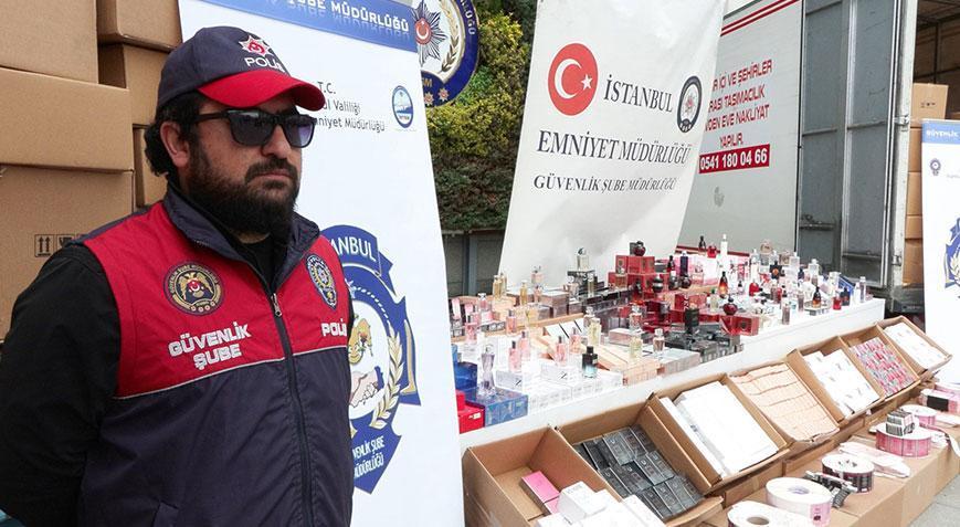 İstanbul’da sahte parfüm operasyonu! 64 bin şişe ele geçirildi