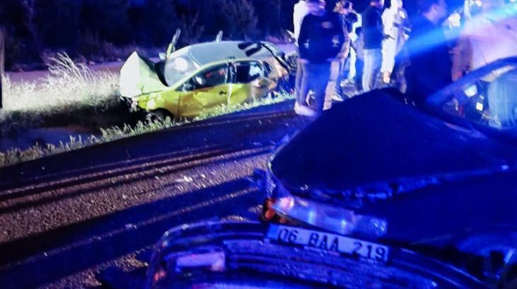 Eskişehir’de polis aracının da karıştığı zincirleme kaza! Yaralılar var