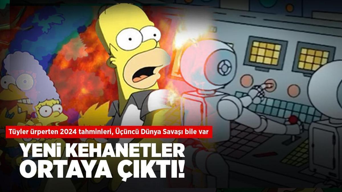 The Simpsons’ın 2024 tahminleri neler? Tüyler ürperten 2024 tahminleri, Üçüncü Dünya Savaşı bile var
