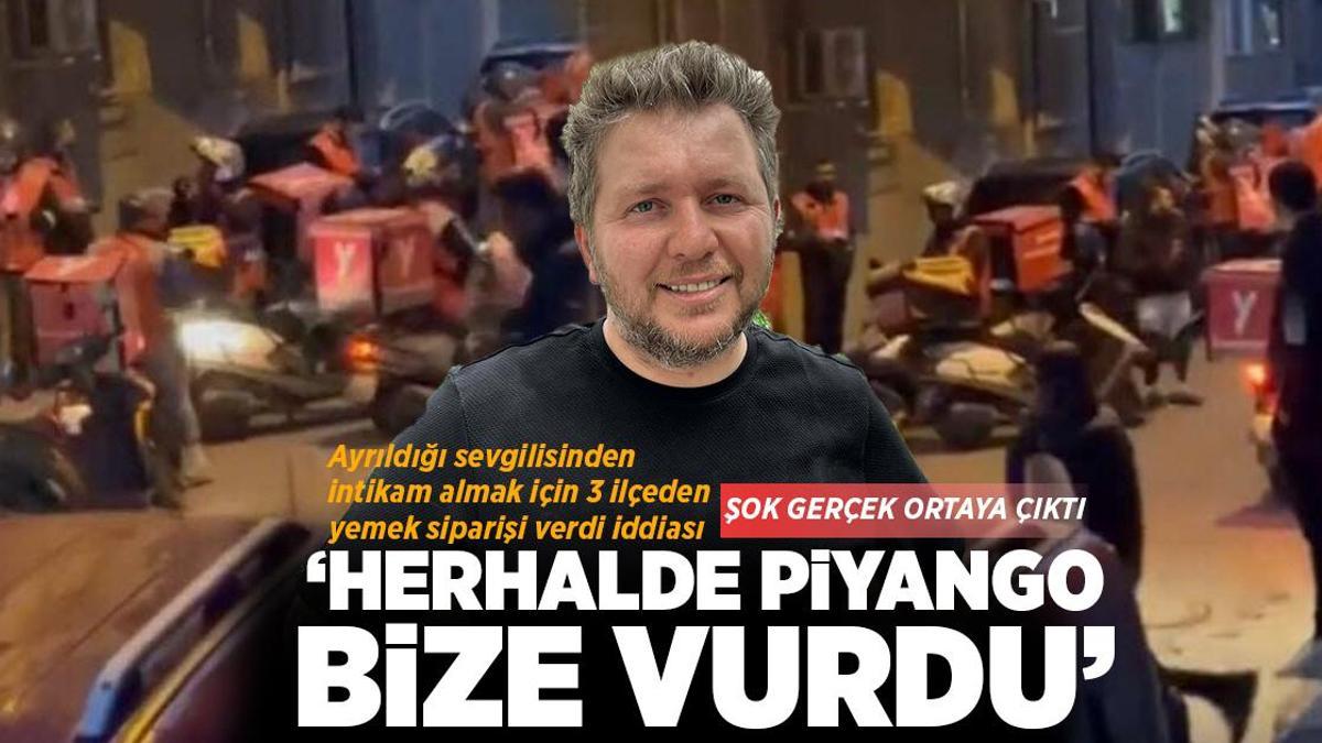 Ayrıldığı sevgilisinden intikam almak için 3 ilçeden yemek siparişi verdi! Şoke eden gerçek