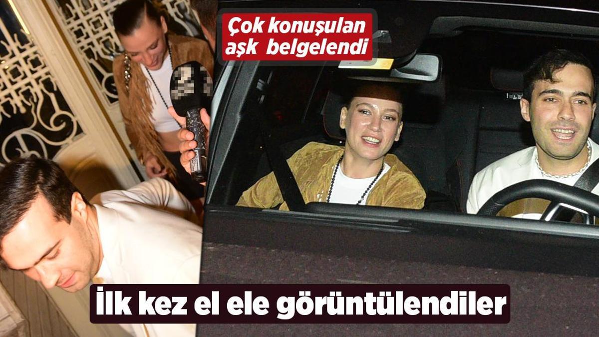 Serenay Sarıkaya ile Mert Demir ilk kez el ele görüntülendi!