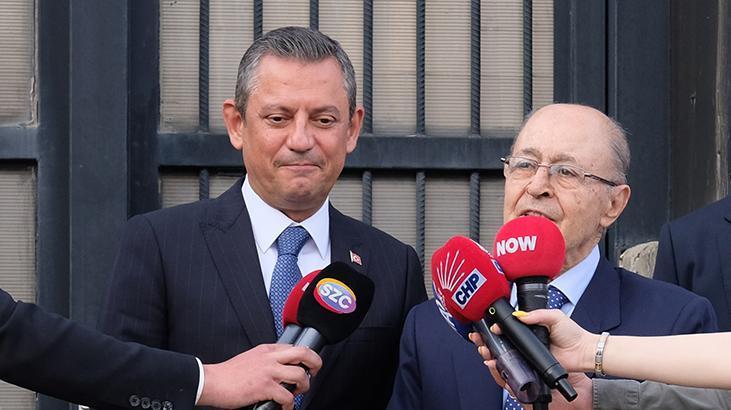 CHP Lideri Özel eski Cumhurbaşkanı Ahmet Necdet Sezer’i evinde ziyaret etti