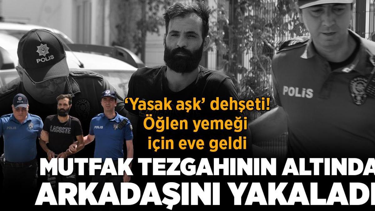 Eşinin kapıyı geç açmasından şüphelendi! Mutfak tezgah altında yakaladığı arkadaşını bıçakladı