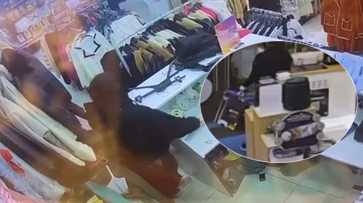 Hırsızların rahatlığı pes dedirtti, o anlar kamerada