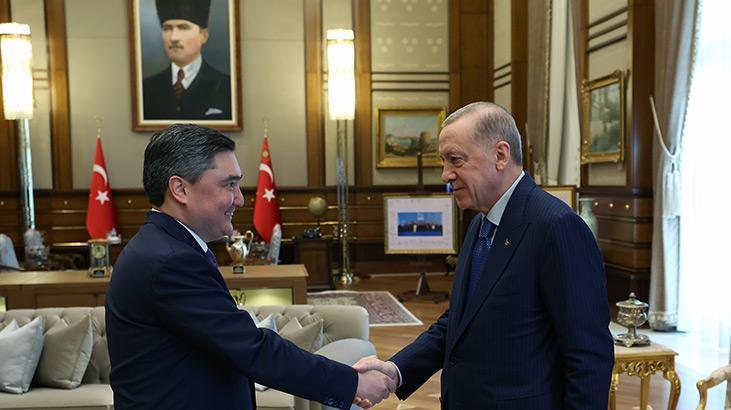 Cumhurbaşkanı Erdoğan, Bektenov’u kabul etti