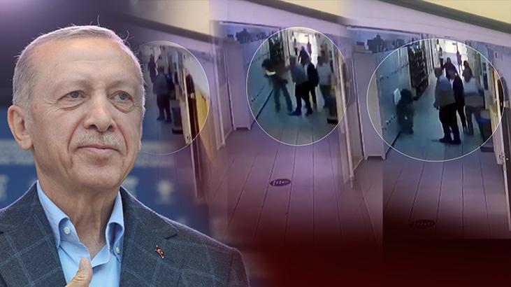 Cumhurbaşkanı Erdoğan’dan darbedilen öğretmene ‘geçmiş olsun’ telefonu