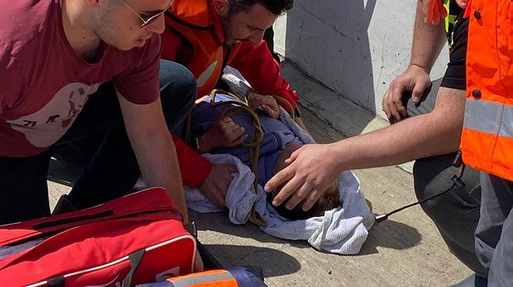 Deniz taksi ile kano çarpıştı! İranlı 2 kadın yaralandı