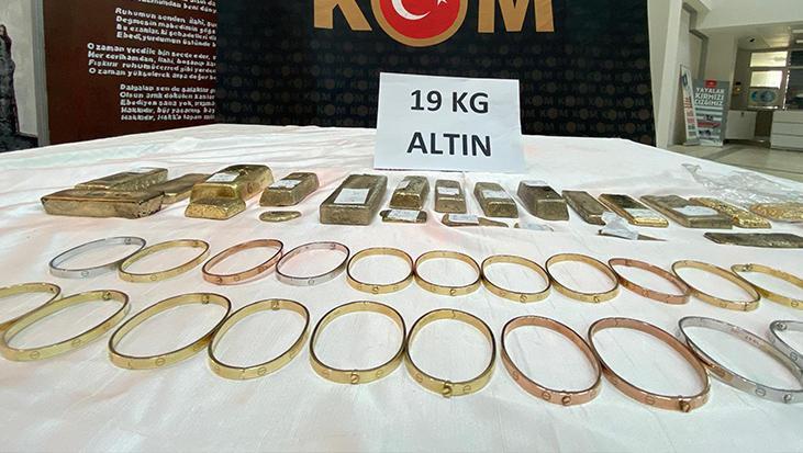 Kapıkule’de operasyon: 19 kilo altın ele geçirildi